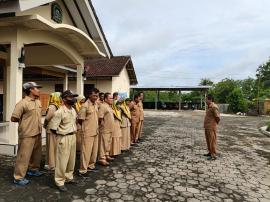 Kegiatan Apel Pamong Kalurahan Wunung 24 November 2025